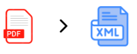 pdf to xml